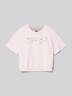 T-shirt z nadrukiem z logo model ‘MEET AND GREET’ Levi’s® Kids