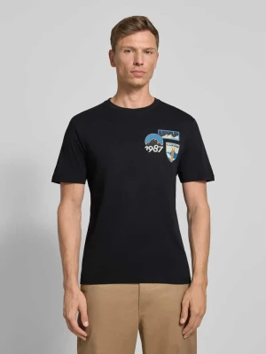 T-shirt z nadrukiem z logo model ‘MONTEPIANA’ Napapijri