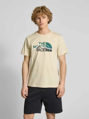 T-shirt z nadrukiem z logo model ‘MOUNTAIN LINE’ The North Face