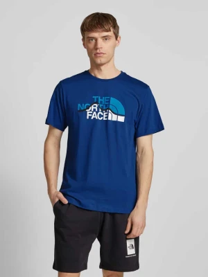 T-shirt z nadrukiem z logo model ‘MOUNTAIN LINE’ The North Face