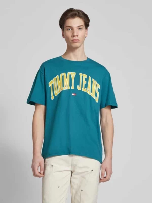 T-shirt z nadrukiem z logo model ‘POPCOLOR’ Tommy Jeans