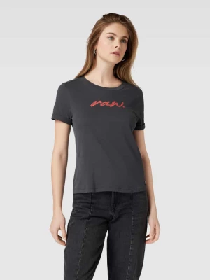 T-shirt z nadrukiem z logo model ‘Raw dot’ G-Star Raw