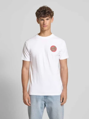 T-shirt z nadrukiem z logo model ‘SCREAMING ROSE FLASH’ Santa Cruz