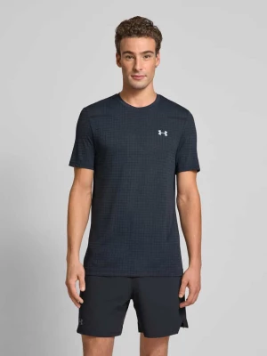 Zdjęcie produktu T-shirt z nadrukiem z logo model ‘Seamless’ Under Armour