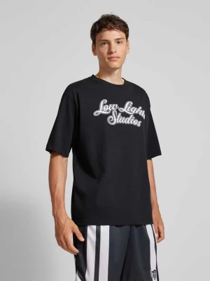 T-shirt z nadrukiem z logo model ‘SHUTTER’ Low Lights Studios