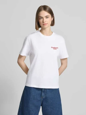 T-shirt z nadrukiem z logo model 'Spoiled' Carhartt Work In Progress