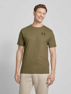 T-shirt z nadrukiem z logo model ‘SPORTSTYLE’ Under Armour