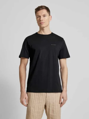 T-shirt z nadrukiem z logo model ‘Stundon’ Mazine