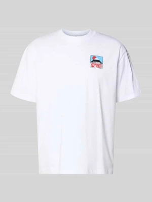 t-shirt z nadrukiem z logo model 'SUNSET ON FUJI SAN' Edwin
