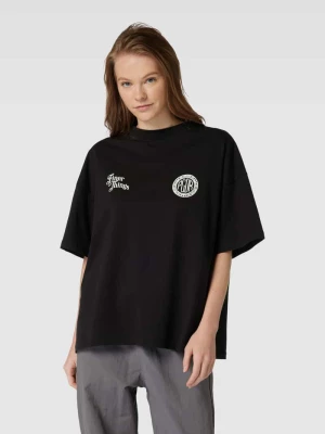T-shirt z nadrukiem z logo model ‘TABLOT’ Pegador