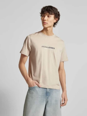 T-shirt z nadrukiem z logo model ‘TARMAC’ jack & jones