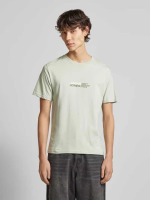 T-shirt z nadrukiem z logo model ‘TARMAC’ jack & jones
