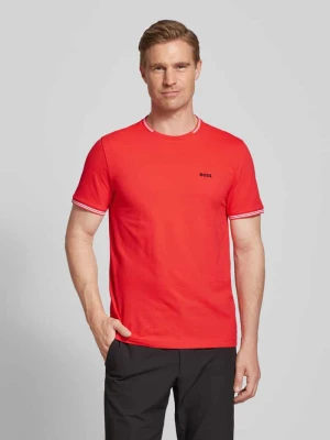 T-shirt z nadrukiem z logo model ‘Taul’ BOSS Green