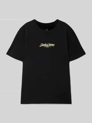 T-shirt z nadrukiem z logo model ‘TAVIRA’ jack & jones
