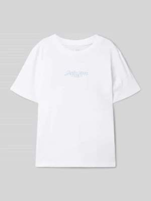 T-shirt z nadrukiem z logo model ‘TAVIRA’ jack & jones