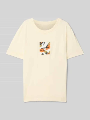 T-shirt z nadrukiem z logo model ‘TAVIRA’ jack & jones