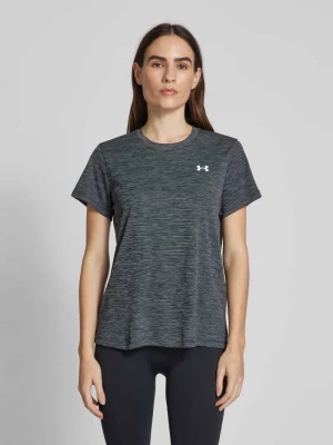 T-shirt z nadrukiem z logo model ‘Tech Textured’ Under Armour