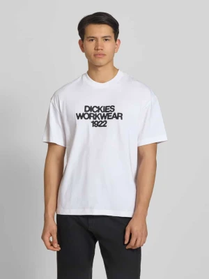 t-shirt z nadrukiem z logo model 'TORREY' Dickies