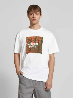 Zdjęcie produktu T-shirt z nadrukiem z logo model ‘VALLEY’ Carhartt Work In Progress
