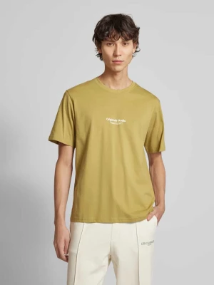 T-shirt z nadrukiem z logo model ‘VESTERBRO’ jack & jones
