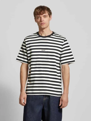 T-shirt z nadrukiem z logo model ‘VESTERBRO’ jack & jones