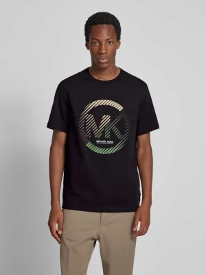 T-shirt z nadrukiem z logo model ‘VICTORY’ Michael Kors