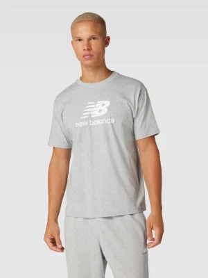 T-shirt z nadrukiem z logo New Balance
