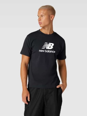 T-shirt z nadrukiem z logo New Balance