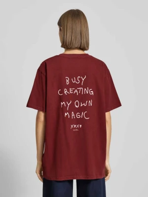 T-shirt z nadrukiem z logo OH APRIL