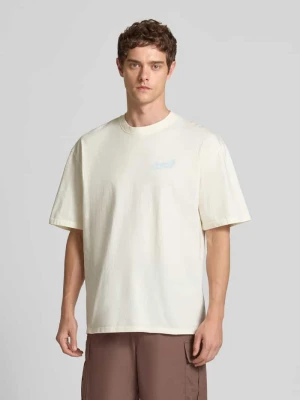 T-shirt z nadrukiem z logo Pegador