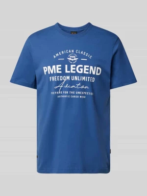 T-shirt z nadrukiem z logo PME Legend