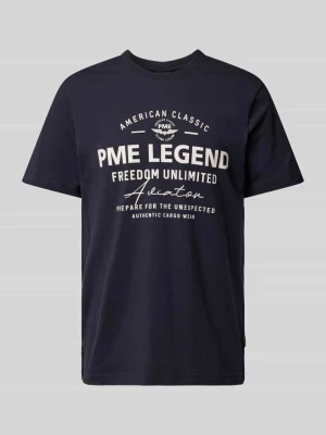 T-shirt z nadrukiem z logo PME Legend