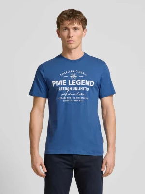 T-shirt z nadrukiem z logo PME Legend