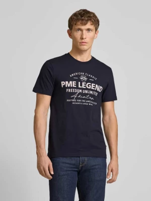 T-shirt z nadrukiem z logo PME Legend