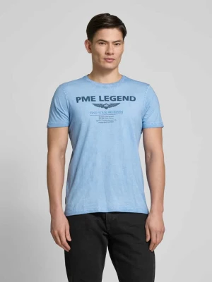 T-shirt z nadrukiem z logo PME Legend