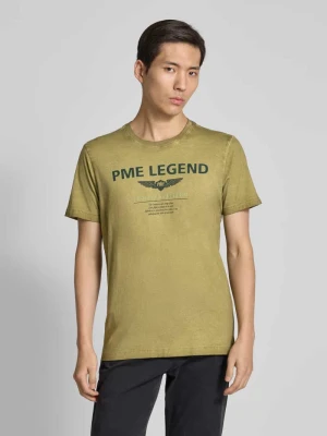 T-shirt z nadrukiem z logo PME Legend