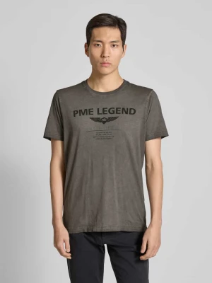 T-shirt z nadrukiem z logo PME Legend