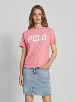 T-shirt z nadrukiem z logo Polo Ralph Lauren