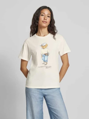 T-shirt z nadrukiem z logo Polo Ralph Lauren