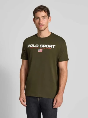 T-shirt z nadrukiem z logo Polo Ralph Lauren