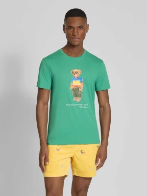 T-shirt z nadrukiem z logo Polo Ralph Lauren