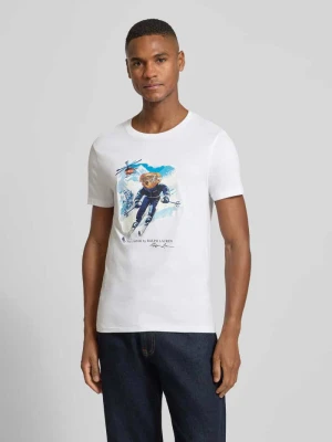 T-shirt z nadrukiem z logo Polo Ralph Lauren