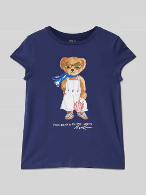 T-shirt z nadrukiem z logo Polo Ralph Lauren Teens