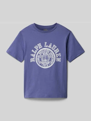 T-shirt z nadrukiem z logo Polo Ralph Lauren Teens