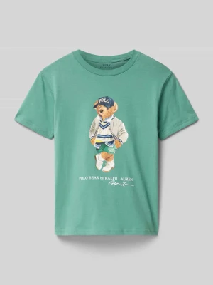 T-shirt z nadrukiem z logo Polo Ralph Lauren Teens