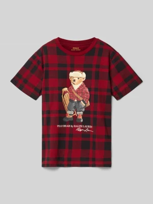 T-shirt z nadrukiem z logo Polo Ralph Lauren Teens