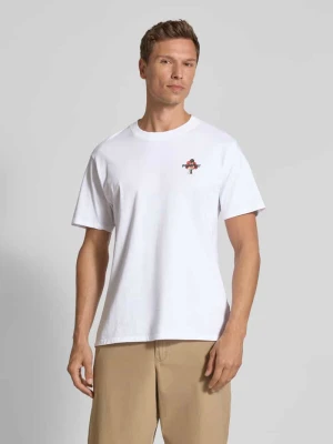T-shirt z nadrukiem z logo POMPEII BRAND