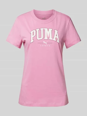 T-shirt z nadrukiem z logo Puma