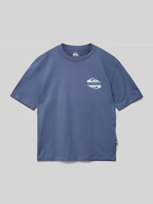 T-shirt z nadrukiem z logo Quiksilver