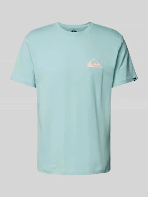 T-shirt z nadrukiem z logo Quiksilver